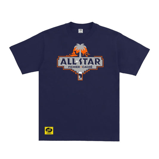 FC ALL STAR Navy Tee - YASALAM