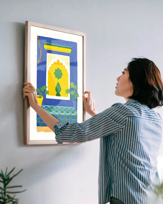 Majorelle Frame 50 × 70 cm